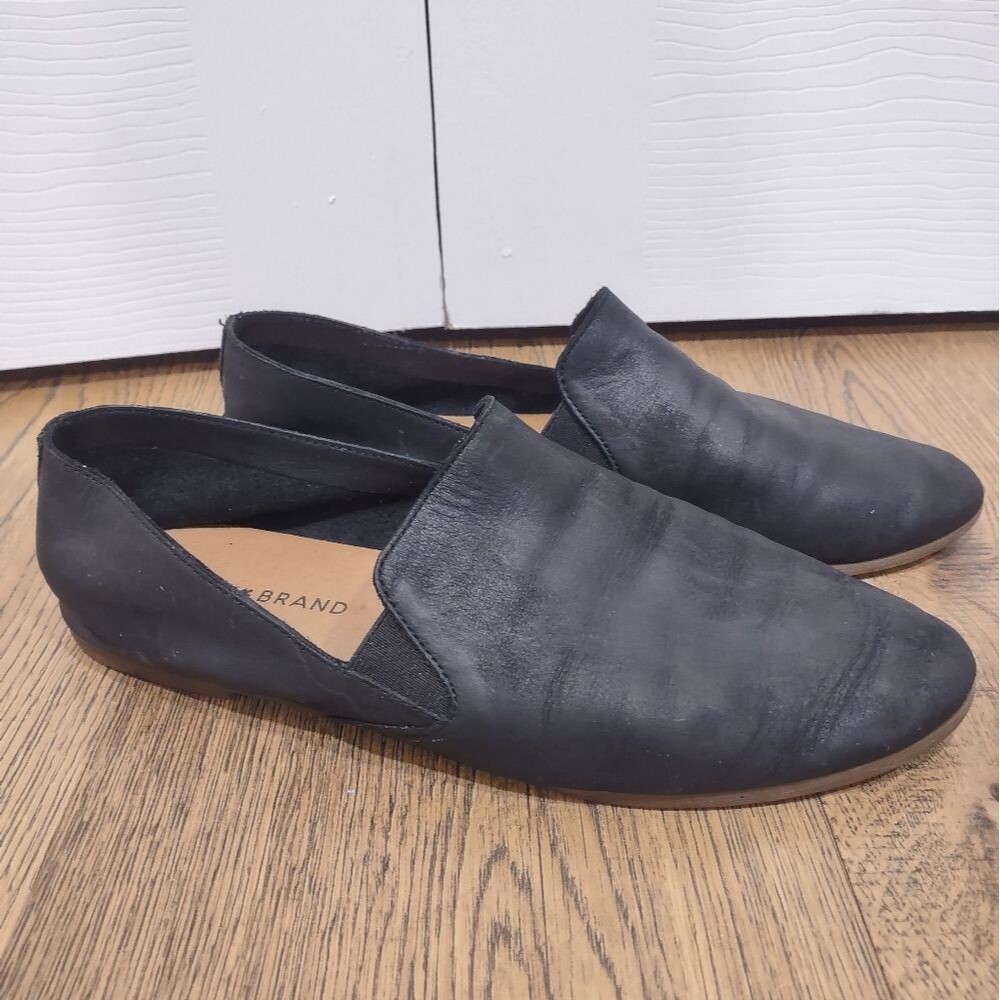 Lucky Brand Women’s Black Charsa 2 Slip On Loafers Size 9